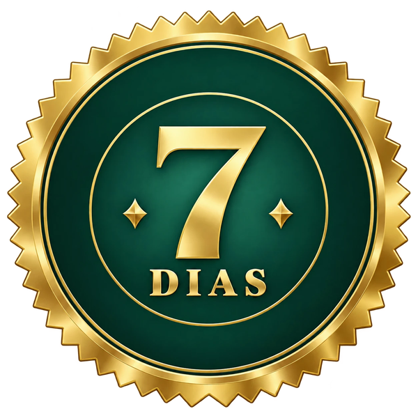 Selo de garantia de 7 dias